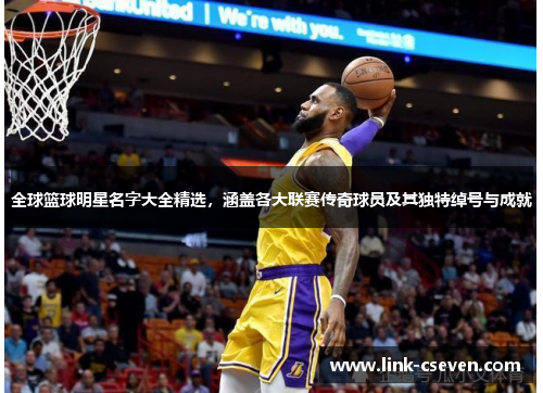 全球篮球明星名字大全精选，涵盖各大联赛传奇球员及其独特绰号与成就